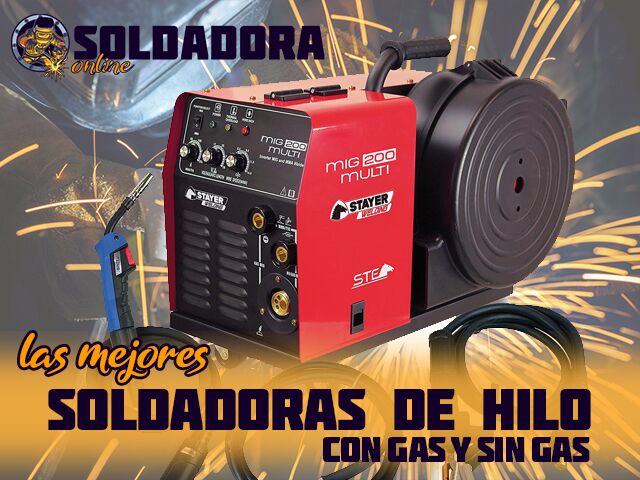SOLDADOR MIG 130 DE HILO CONTINUO SIN GAS. SOLDADORA VENTILADA. :  : Bricolaje y herramientas